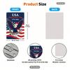 American Independence Day 1776 2026 Vintage Bald Eagle US Flag Tin Sign Retro Wall Art 20x30 Inch Home Bar Decor