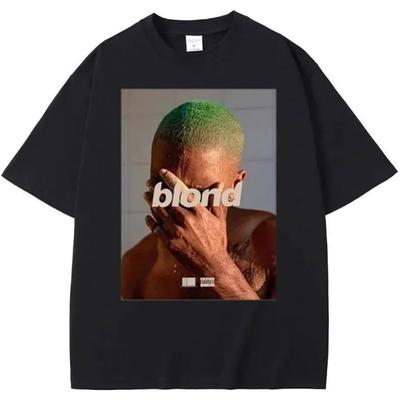 Blonde T-Shirt Rapper Men Ocean T Shirt New Tee Womens Tops