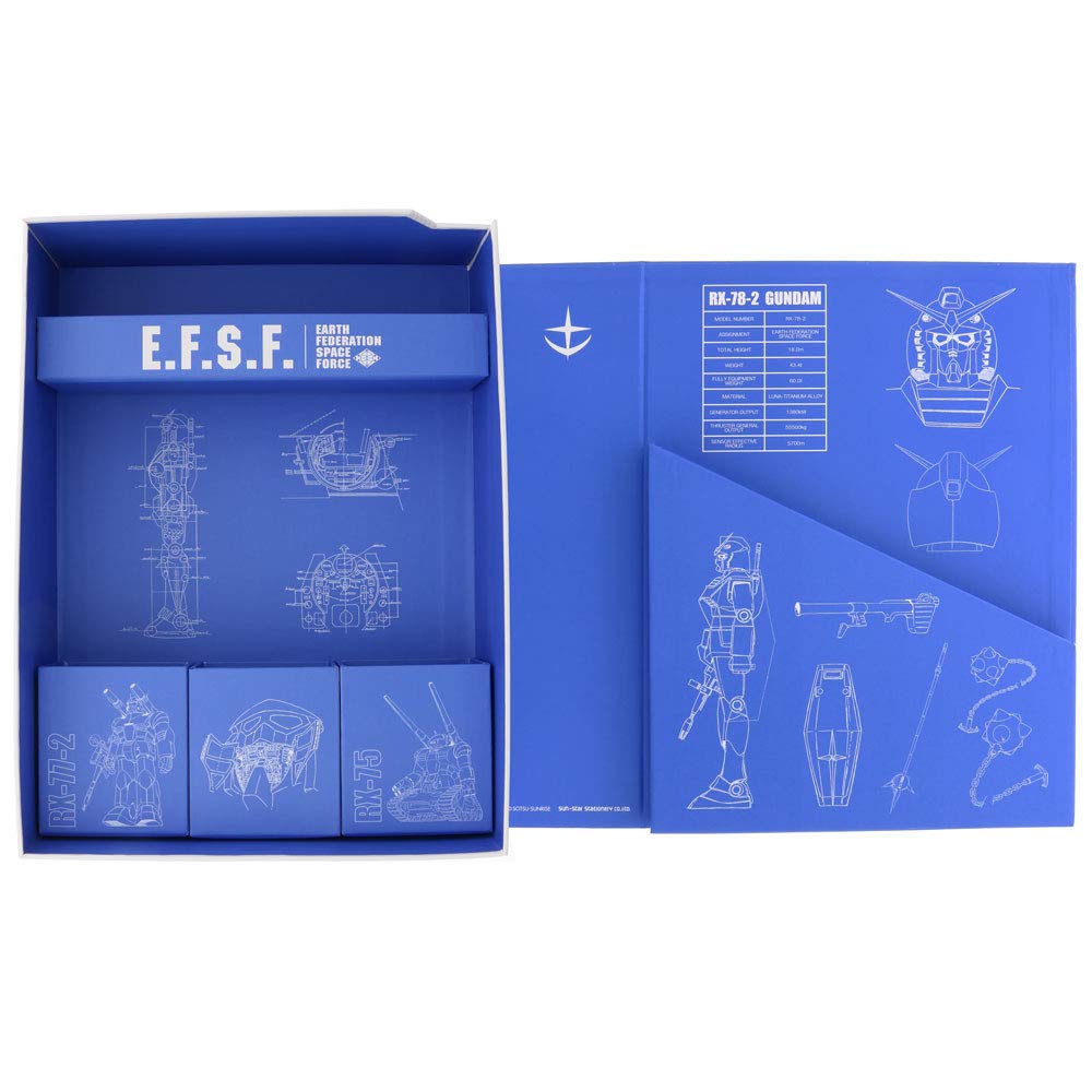 Sunstar Stationery Gundam Stationery 7 Desktop Tool Box S5110610