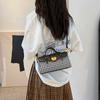 2024 New High-end Texture Retro Pillow Bag, Niche Design, Fashionable Temperament, Commuting One-shoulder Cross-body Women's Bag