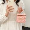 Girls Bag Fashion Pearl Handbag Children Little Girl Back Spring And Summer Jelly Cosmetic Bag