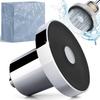 Modern Chrome Filter Round High Pressure Shower Head Accept Customized Box Filter Shower Head