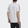 adidas originals MENS Tricol Logo Printed Crew Neck Short Sleeve White Men's GQ8921