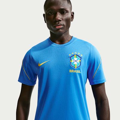 Nike Brazil Strike Men s Nike Soccer Dri-FIT Short-Sleeve Top 2XL