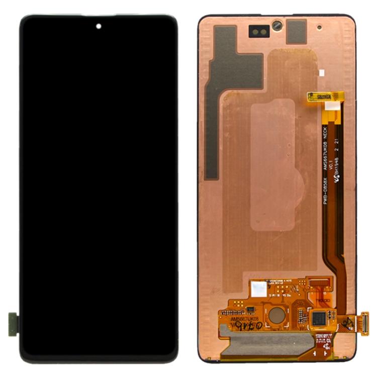Oryginalny ekran Super AMOLED LCD do Galaxy Note10 Lite z digitizerem w komplecie (czarny)
