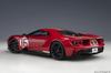 AUTOart 1/18 Scale Ford GT Alan Mann Heritage Edition Red/Gold Stripes Finished Product