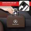 PISZ8 Car Seat Storage Organizer Phone Coins Key Stowing Tidying Tool For Mercedes Benz AMG A C E S G Class W201 W210 W108 W204 W205