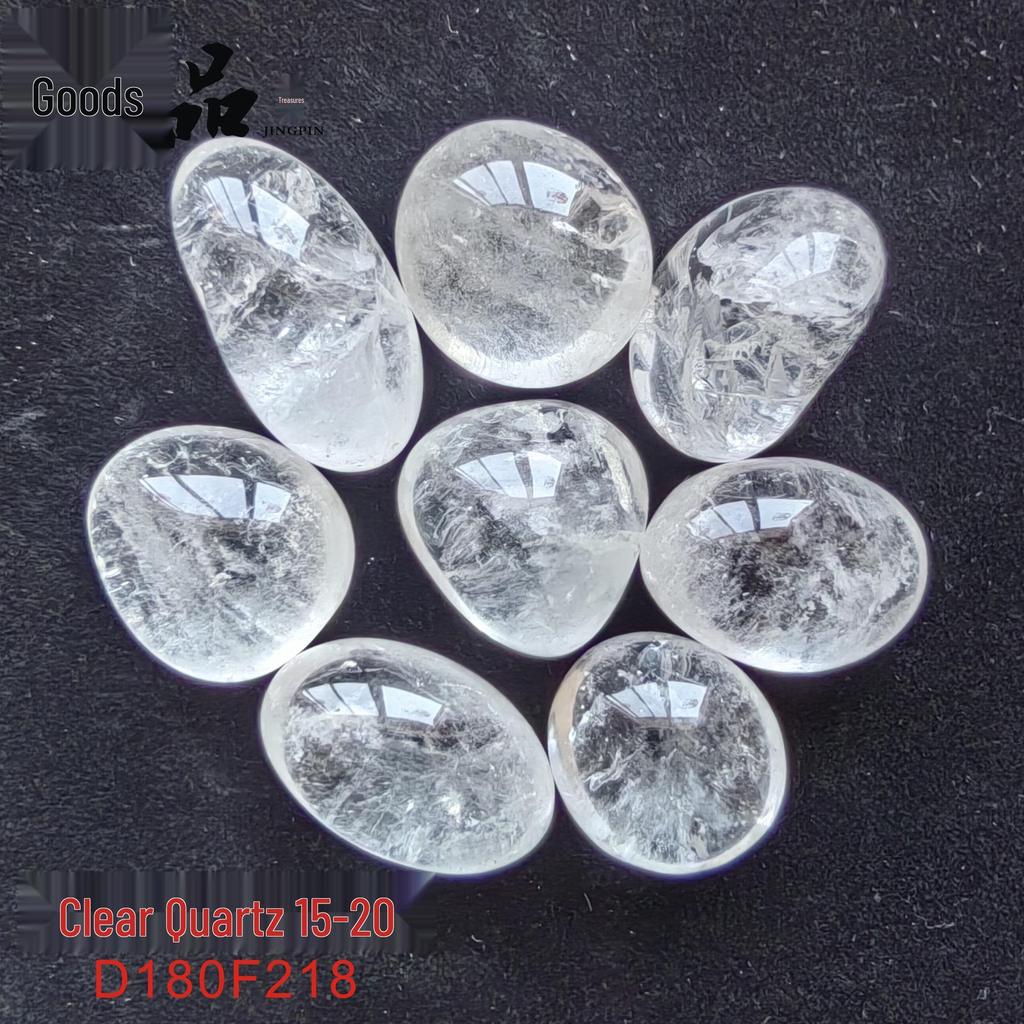 White Transparent Crystal Pebbles for Landscaping, Fish Tanks, Buddha Offerings, and Flower Pots