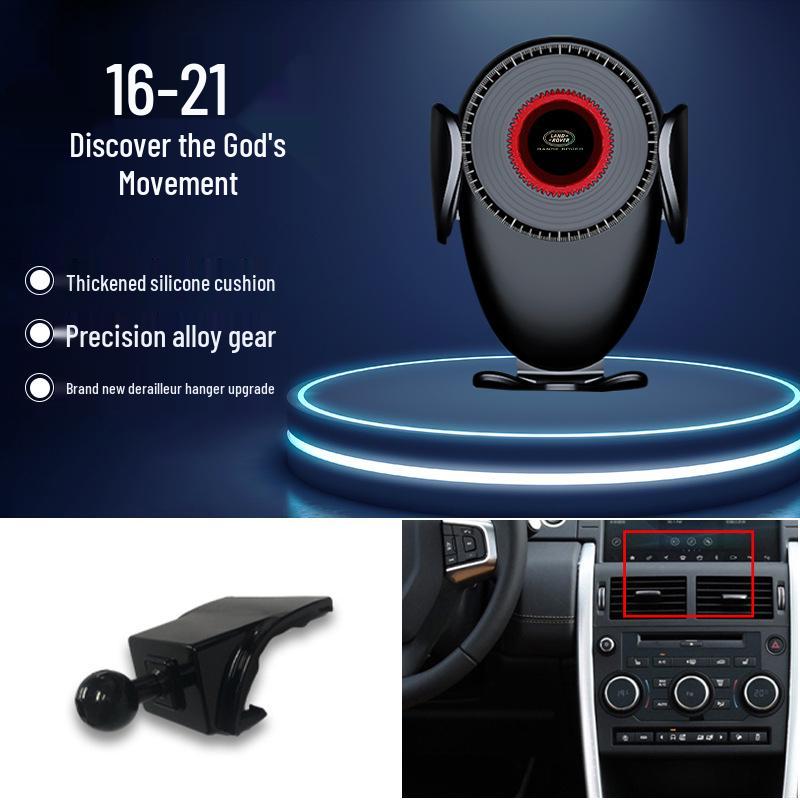 Land Rover Navigation Gravity Phone Holder for Range Rover Sport, Discovery, Evoque, Velar, Defender - Special Edition.