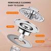 Washbasins Sink Drain Stopper Bathtubs Plug Anticlogging Drain Filter Drain Hair Catcher for Bathroom Kitchen Enduring