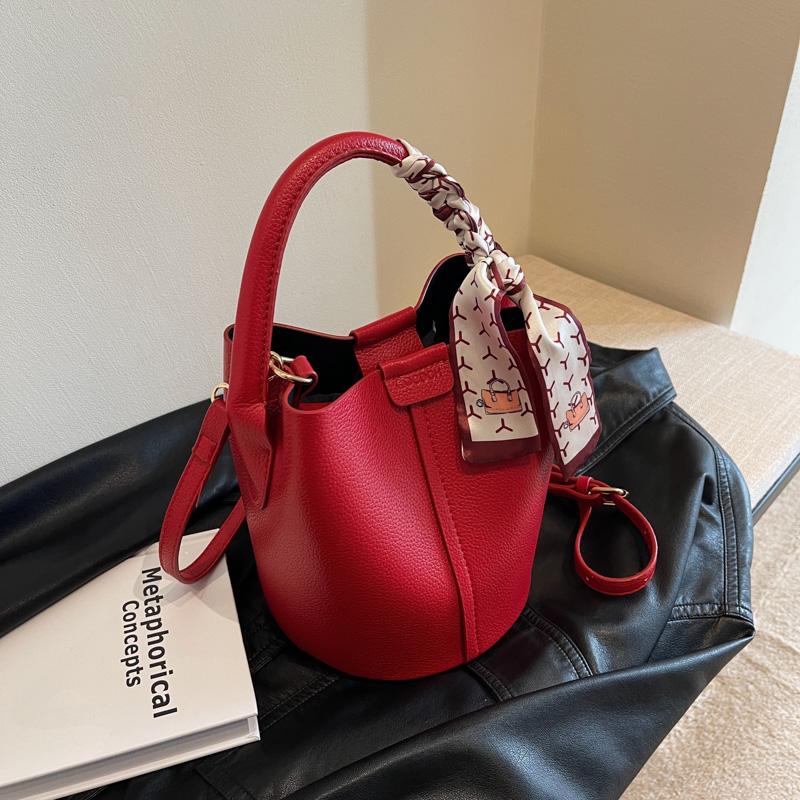 2024 New Women'S Bag Fashion Simple Shoulder Bag High Quality Design Handbag Pu Commuter Luxury Hot Selling Bolsas Para Mujeres