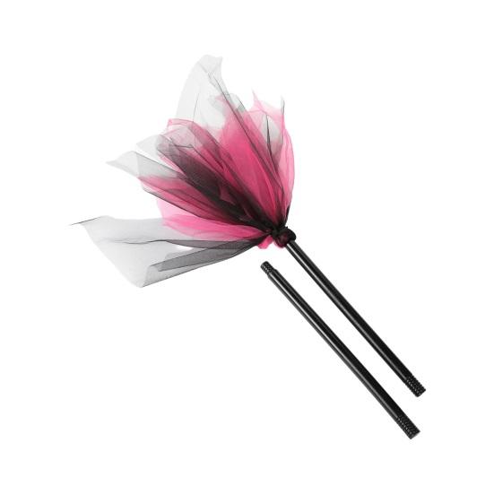 Halloween Witch Broom Wizard Cosplay Accessory Halloween Party Prop Realistic Plastic Broom Decoration for Stage Performance