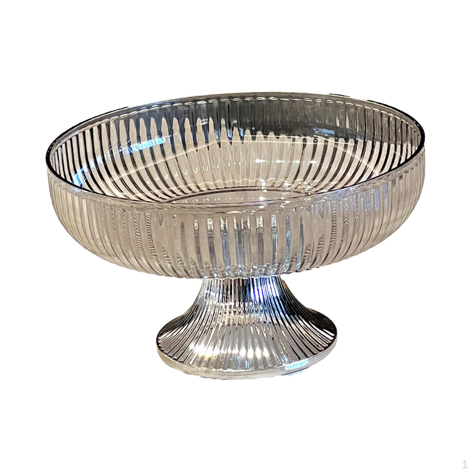 

Chic Fruit Display Stand for Home Decor Gray Silver