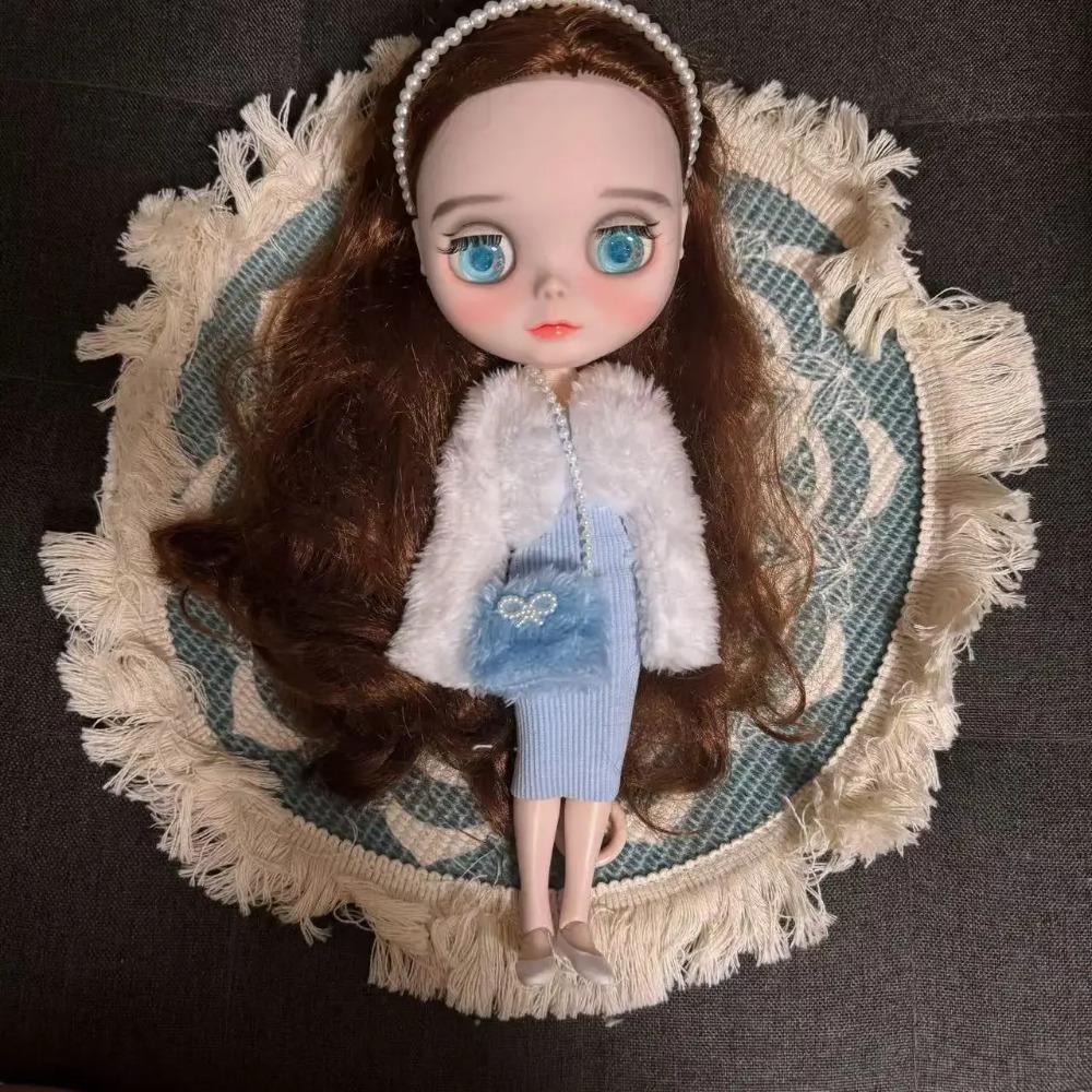 Mode 1/6 Blythe Puppen Outfit Niedlich Ersatzkleidung Blythe Puppen Kleidung Set Zubehör