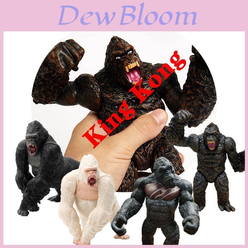 Oryginalna Bandai Shm King Kong Małpa Model Zabawki Wykwintna Figurka Akcji Na Prezenty Dla Dzieci