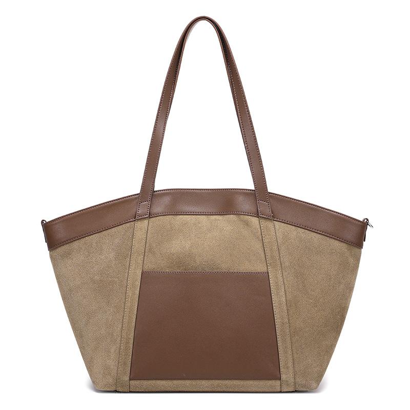 Eine einfache und vielseitige Damen-Einschulter-Handtasche mit großem Fassungsvermögen für den täglichen Weg