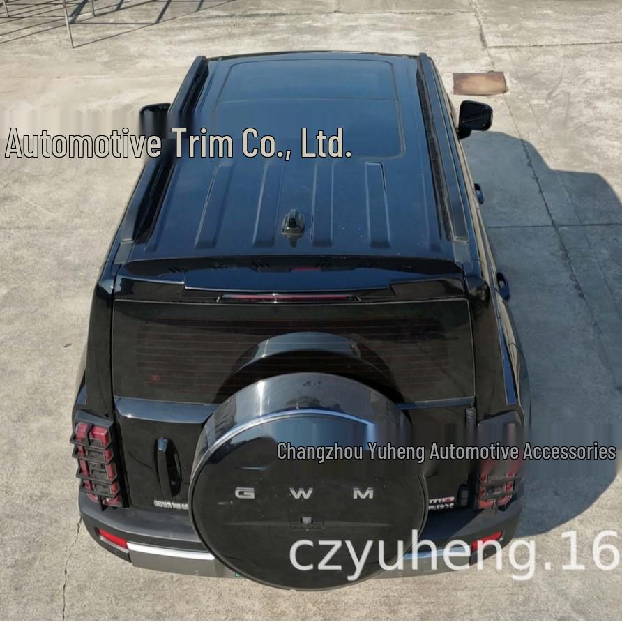 Harvard H6 2026 Hybrid Rear Spoiler: Lightweight Adhesive Decorative Exterior Mod
