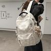 Schulrucksack neue Oberstufenschüler große Kapazität Mode einfach Retro lässig vielseitig Schultasche Doppelschulter Computer Reiserucksack