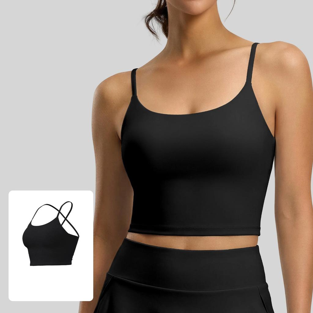 New Summer Beautiful Back Sports Bra Female Shock Proof Push Up One Cup Sling Fitness Yoga Vest for Women