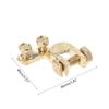 2Pcs Durable Replacement Auto Car Battery Terminal Clamp Clips Brass Connector