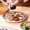 Retro Ceramics Dishes and Plates Fired At High Temperatures Are Suitable for Microwave Ovens and Dishwashers