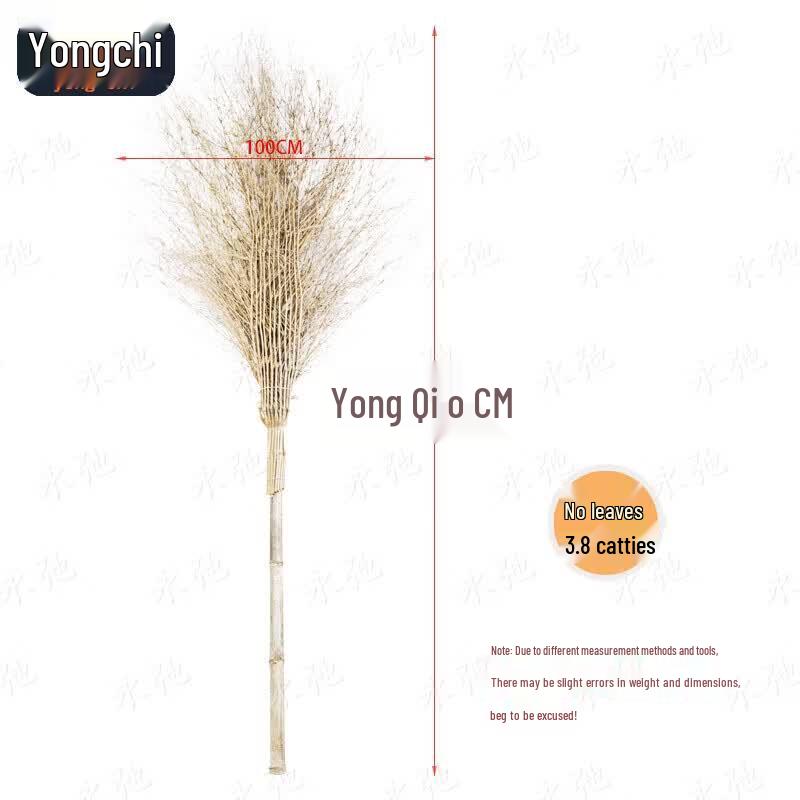 Yongchi Outdoor Heavy-Duty Bamboo Broom