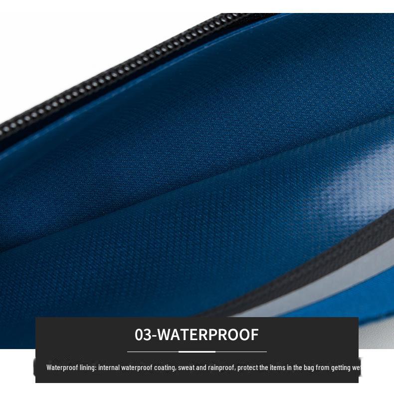 Unisex Waterproof Ultra-Thin Running Waist Bag: Large Capacity, Multi-Function Mobile Phone Holder