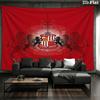 Sunderland A.F Custom Name Wall Tapestry Aesthetic Wall Hanging Printed Fabric Blanket Decorative Tapestries for Bedroom Living Room Home Decor