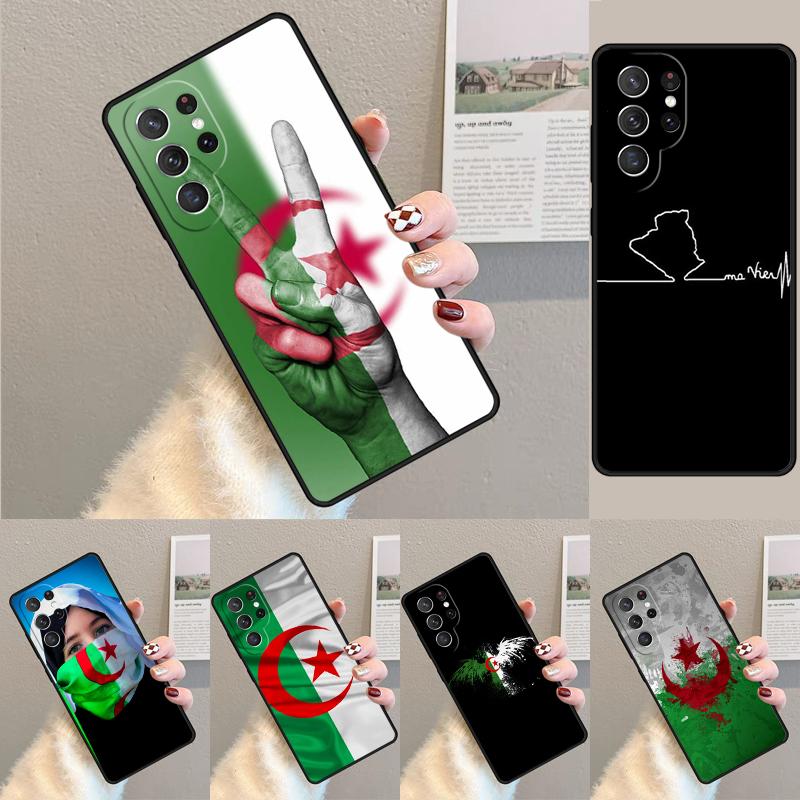 Algeria Flag Algerian Phone Case for Samsung Galaxy note 10 pro S26 Ultra S23 S24 FE S25 S21 S22 PLUS shockproof Cove