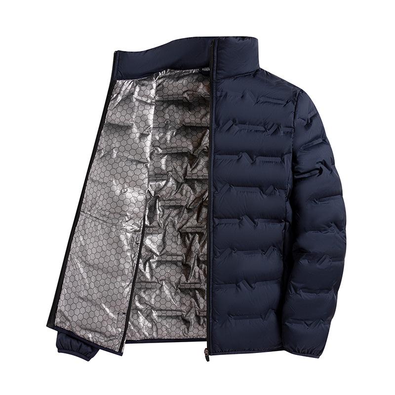 Graphene Lightweight Down Jacket with Stand-Up Collar – Men’s & Women's Autumn/Winter 80% White Duck Down Coat.