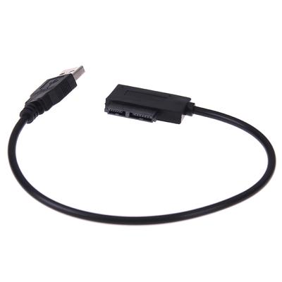Usb To 7+6 13Pin Slim Sata/Ide Cd Dvd Rom Optical Drive Cable Adapter