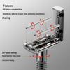 Retro 6-Speed Adjustable Manual Razor & Beard Shaver