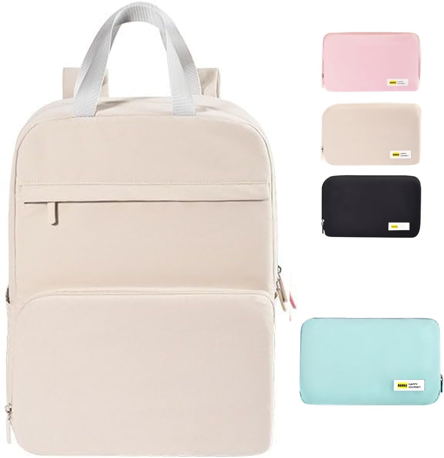 

[Rzilmer] Foldable Backpack, Outdoor Rucksack, Waterproof, Lightweight, Compact, Portable Bag, Hiking, Sub-Bag, with Storage Pouch, Unisex, Foldable