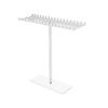 Clear Acrylic Jewelry Organiser With 36 Hooks For Necklaces Bracelets Rings And Hair Accessories Accessory Display Stand