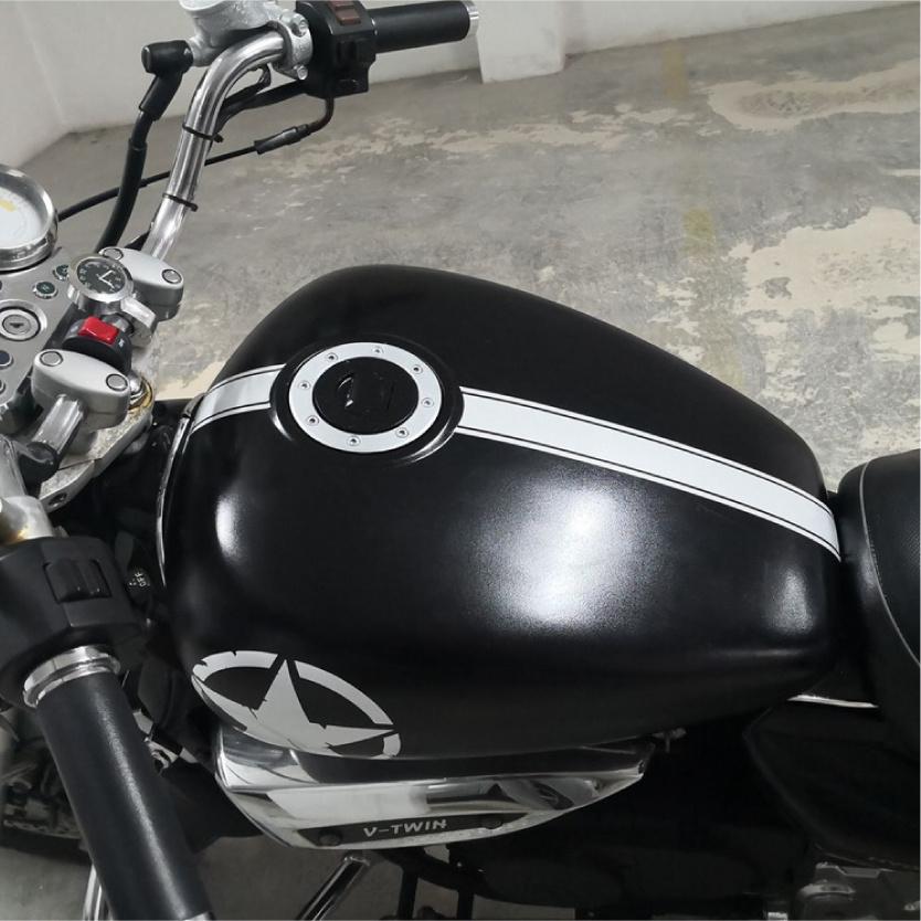 1PC 50CM Stripe Motorcycle Stickers DIY Racing Helmet Refit Motorbike Fuel Tank Body Decoration Stickers Waterproof Vinyl Decals
