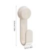 360 Degree Swivels Suction Cup Lid Rack Wall Mounted Kitchen Storage For Pots Pans Cutting Boards Easy Installation Carbon Steel Construction