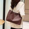 Fashion Casual Shoulder Bag Women's 2025 Early Autumn Fashion Tote Bag Simple Large-capacity Handbag