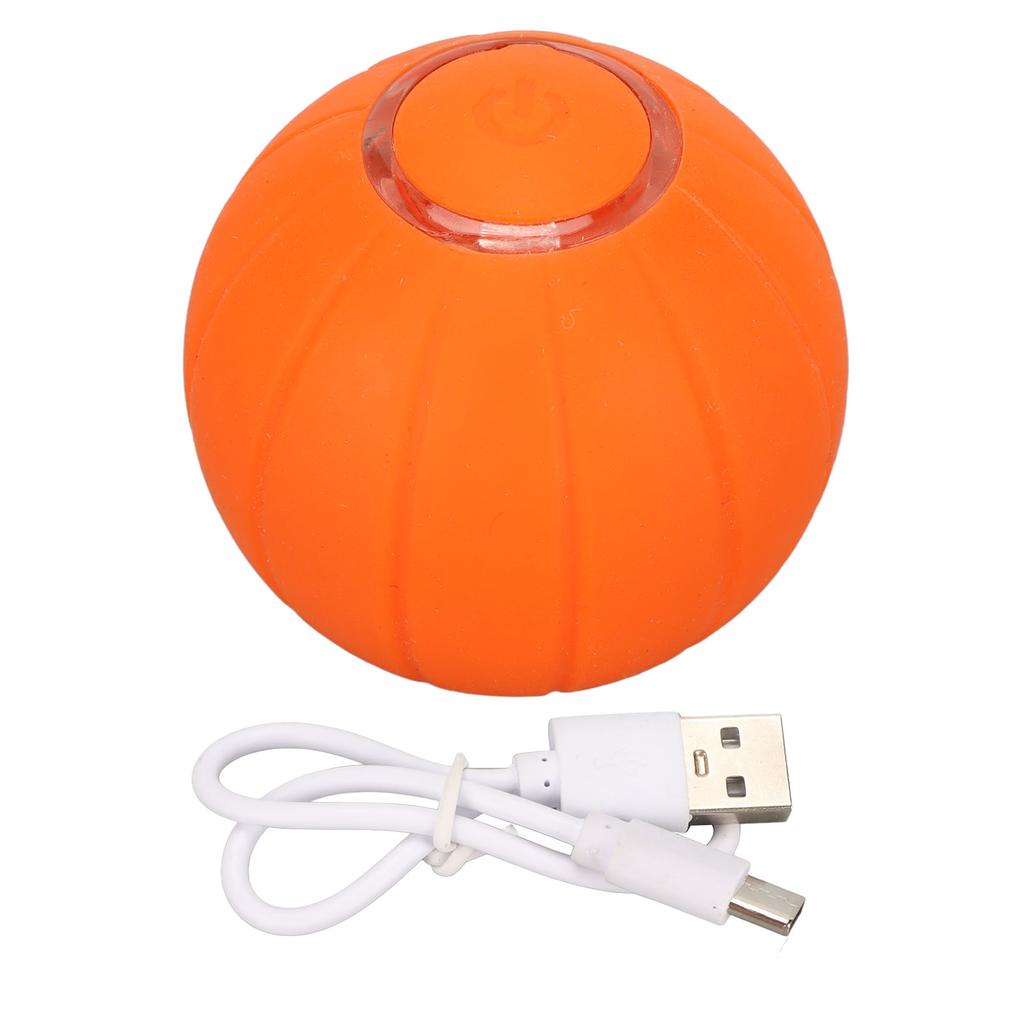 Smart Interactive Cat Ball Rechargeable Teeth Grinding Bite Resistant Automatic Rolling Kitten Toys