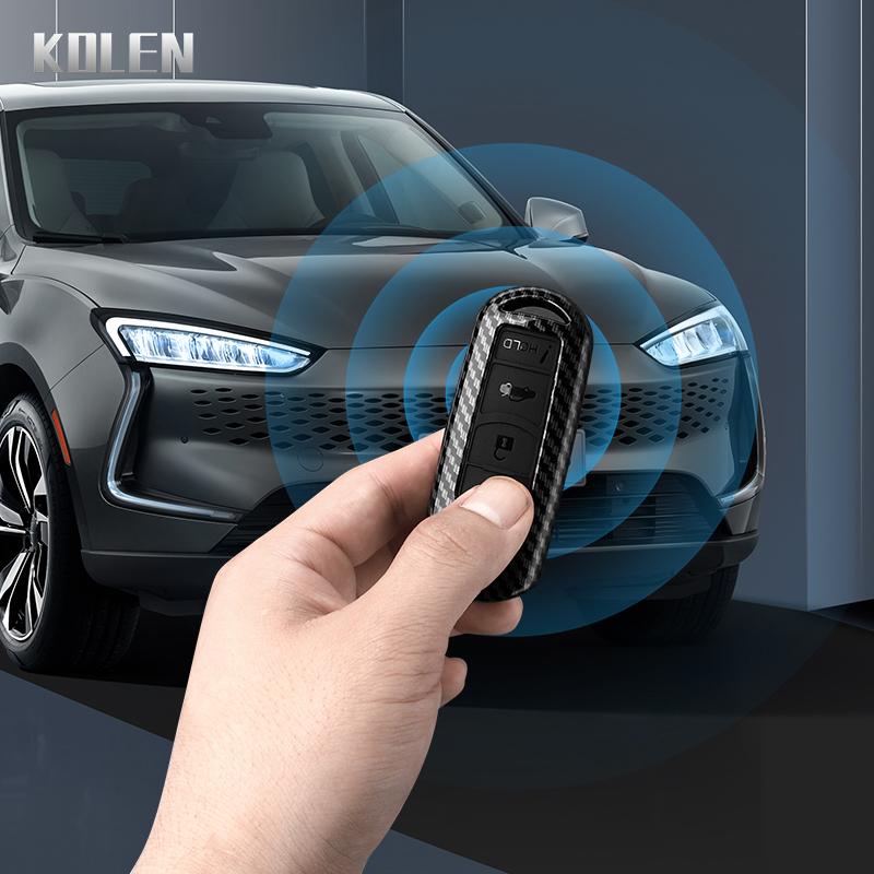 Abs Carbonfaser-Stil Auto Schlüsselhülle Abdeckung für Mazda 2 3 6 Demio Atenza Axela Cx-5 Cx5 Cx-3 Cx7 Cx-9 3 4 Cx30