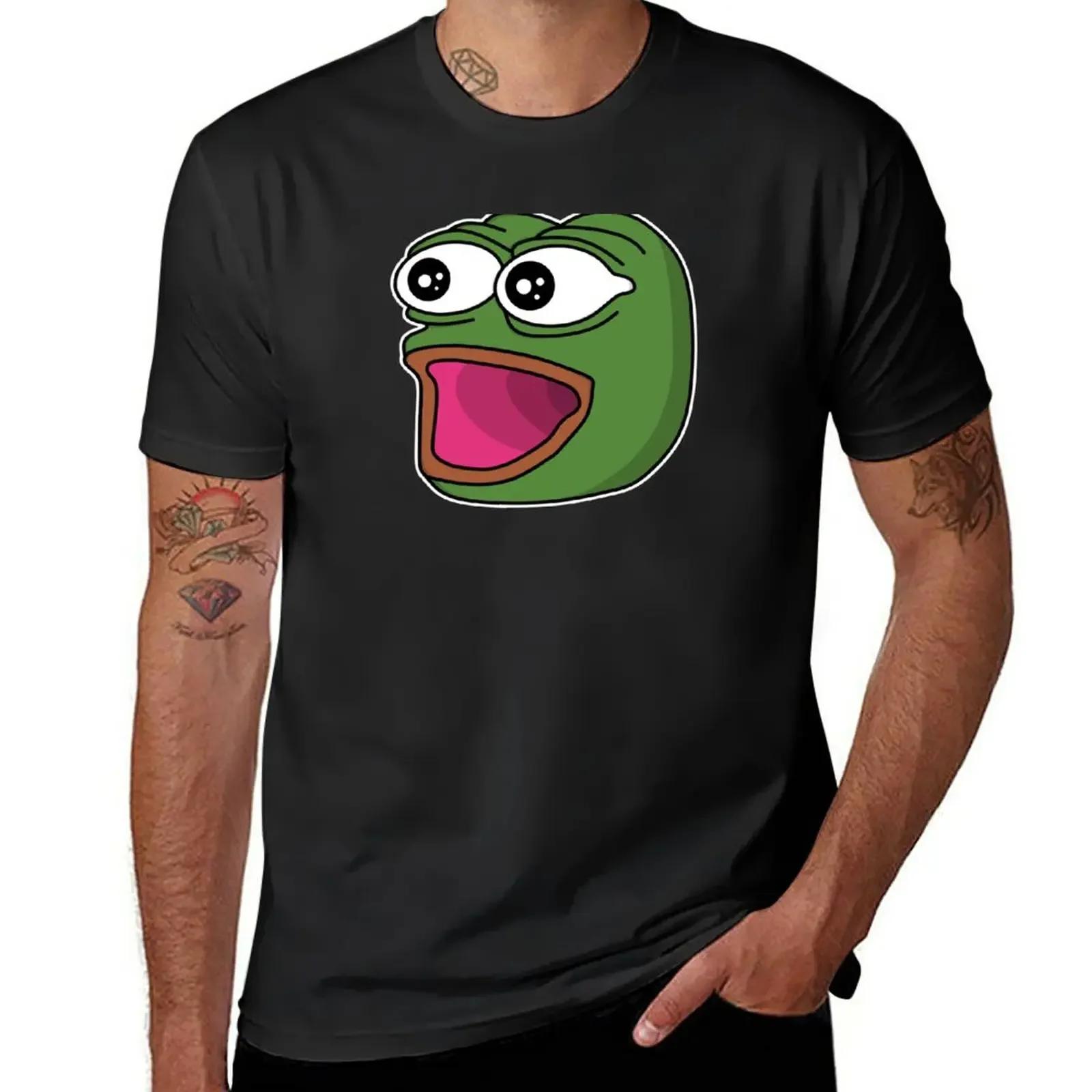

POGGERS White Outline TShirt heavyweights new edition shirts graphic tees black tshirts for men 4XL