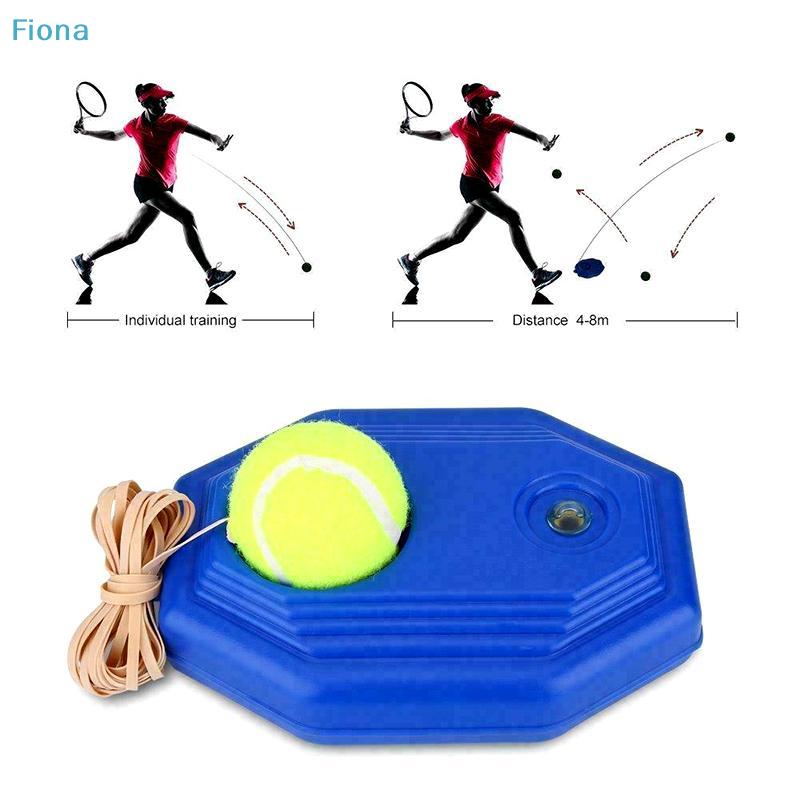 Tennis Trainer Training Practice Rebound Back Base Tool With Ball Set Self-study Player Aids Tool