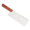 Stainless Steel Crinkle Cut Potato Slicer Wavy Blade Cutter Potato Chopper For Vegetable Chip Making Kitchen Cooking Tool