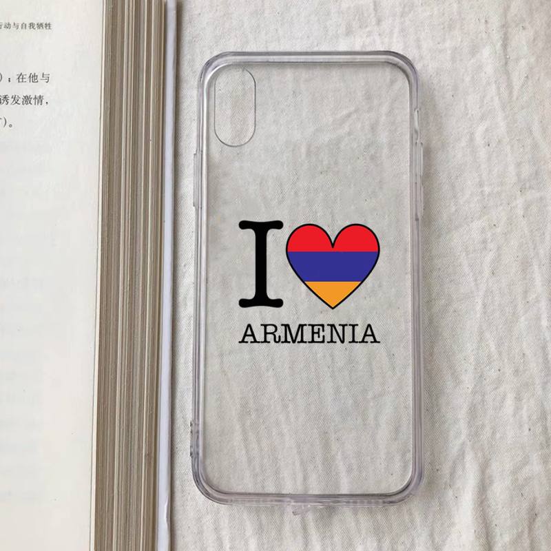 

Чехол для телефона с армянским флагом Армении для iPhone 11 12 13 mini pro XS MAX 8 7 6 6S Plus X 5S SE 2020 XR iphone 6 6s