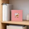 Small Photo Album Album 6 Inch Baby Memory Book Mini Scrapbook for Kids with Stickers & Decorative Compact Borders DIY First Year Milestone