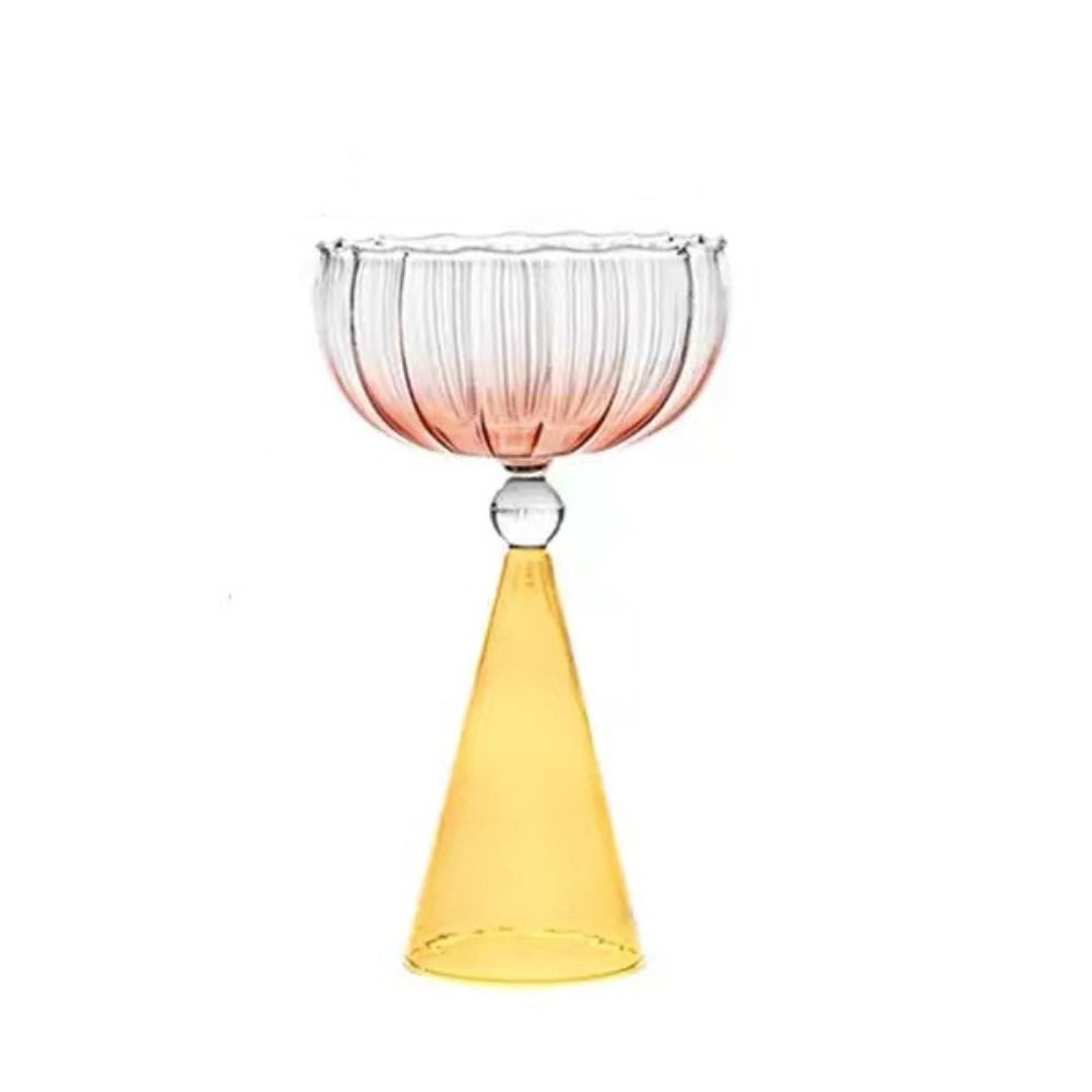 Creative Dessert Cup Glass Wine Cup Goblet Ice Cream Cup  Bar