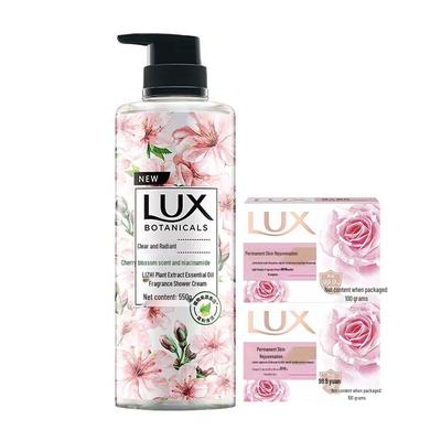 Cherry Blossom Shower Gel & Detoxifying Soap Set