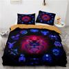 Zodiac Constellation Logo Pattern 3d Bedding Set Bed Linen Bedclothes Single Double Twin Full Queen King Size for Bedroom Decor