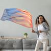 Multicolor Semi-circular Flags Scalable Rods Dance Props New Colorful Scarves Flag