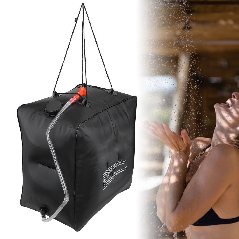 40L Solar Energy Heated Shower Bag for Camping and Hiking Trips