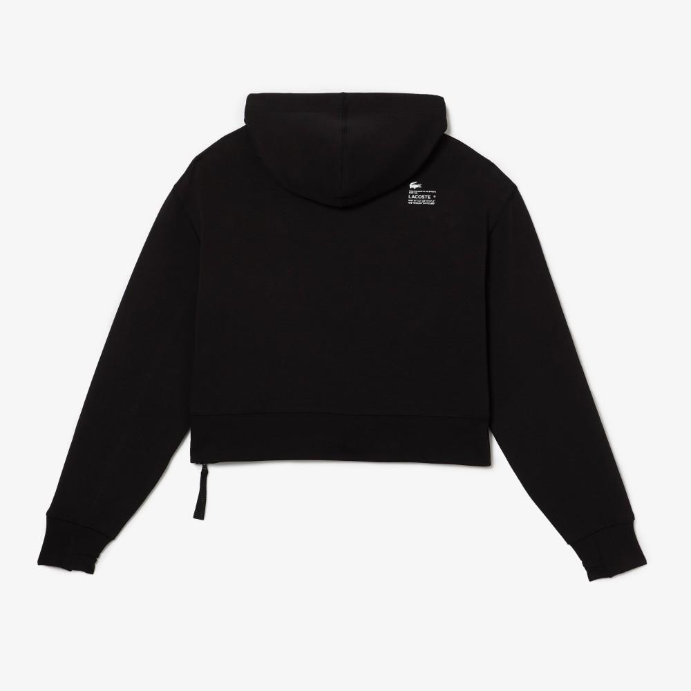 Lacoste Women's Double-Face Active Hooded Sweatshirt SF0281-55N031